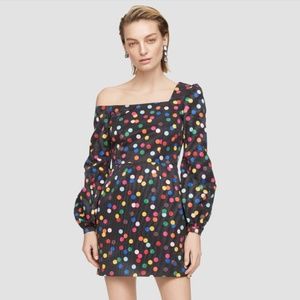 Racil polka dot party dress